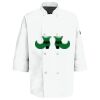 Button Chef Coat with Thermometer Pocket Thumbnail