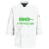 Button Chef Coat with Thermometer Pocket Thumbnail