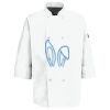 Button Chef Coat with Thermometer Pocket Thumbnail