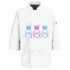 Button Chef Coat with Thermometer Pocket Thumbnail