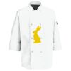 Button Chef Coat with Thermometer Pocket Thumbnail
