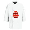 Button Chef Coat with Thermometer Pocket Thumbnail