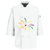 Button Chef Coat with Thermometer Pocket Thumbnail