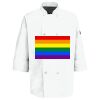 Button Chef Coat with Thermometer Pocket Thumbnail
