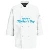 Button Chef Coat with Thermometer Pocket Thumbnail