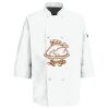 Button Chef Coat with Thermometer Pocket Thumbnail