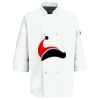 Button Chef Coat with Thermometer Pocket Thumbnail