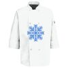 Button Chef Coat with Thermometer Pocket Thumbnail