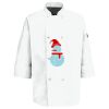 Button Chef Coat with Thermometer Pocket Thumbnail