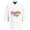 Button Chef Coat with Thermometer Pocket Thumbnail