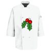 Button Chef Coat with Thermometer Pocket Thumbnail