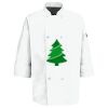Button Chef Coat with Thermometer Pocket Thumbnail