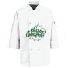Button Chef Coat with Thermometer Pocket Thumbnail
