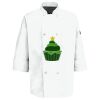 Button Chef Coat with Thermometer Pocket Thumbnail