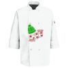 Button Chef Coat with Thermometer Pocket Thumbnail