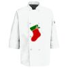 Button Chef Coat with Thermometer Pocket Thumbnail
