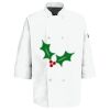 Button Chef Coat with Thermometer Pocket Thumbnail