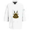 Button Chef Coat with Thermometer Pocket Thumbnail