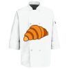 Button Chef Coat with Thermometer Pocket Thumbnail