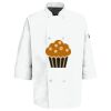 Button Chef Coat with Thermometer Pocket Thumbnail