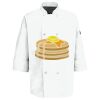 Button Chef Coat with Thermometer Pocket Thumbnail