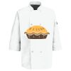 Button Chef Coat with Thermometer Pocket Thumbnail