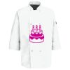 Button Chef Coat with Thermometer Pocket Thumbnail