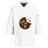 Button Chef Coat with Thermometer Pocket Thumbnail