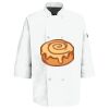 Button Chef Coat with Thermometer Pocket Thumbnail