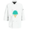 Button Chef Coat with Thermometer Pocket Thumbnail