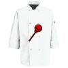 Button Chef Coat with Thermometer Pocket Thumbnail