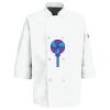 Button Chef Coat with Thermometer Pocket Thumbnail