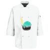Button Chef Coat with Thermometer Pocket Thumbnail