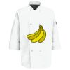 Button Chef Coat with Thermometer Pocket Thumbnail