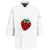 Button Chef Coat with Thermometer Pocket Thumbnail