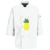 Button Chef Coat with Thermometer Pocket Thumbnail