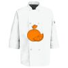 Button Chef Coat with Thermometer Pocket Thumbnail