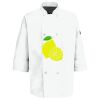 Button Chef Coat with Thermometer Pocket Thumbnail