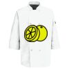 Button Chef Coat with Thermometer Pocket Thumbnail