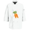 Button Chef Coat with Thermometer Pocket Thumbnail