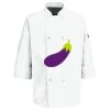 Button Chef Coat with Thermometer Pocket Thumbnail