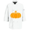 Button Chef Coat with Thermometer Pocket Thumbnail