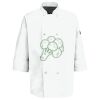 Button Chef Coat with Thermometer Pocket Thumbnail