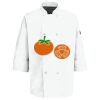 Button Chef Coat with Thermometer Pocket Thumbnail