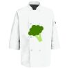 Button Chef Coat with Thermometer Pocket Thumbnail