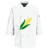 Button Chef Coat with Thermometer Pocket Thumbnail