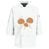Button Chef Coat with Thermometer Pocket Thumbnail