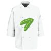 Button Chef Coat with Thermometer Pocket Thumbnail