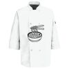 Button Chef Coat with Thermometer Pocket Thumbnail