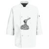 Button Chef Coat with Thermometer Pocket Thumbnail